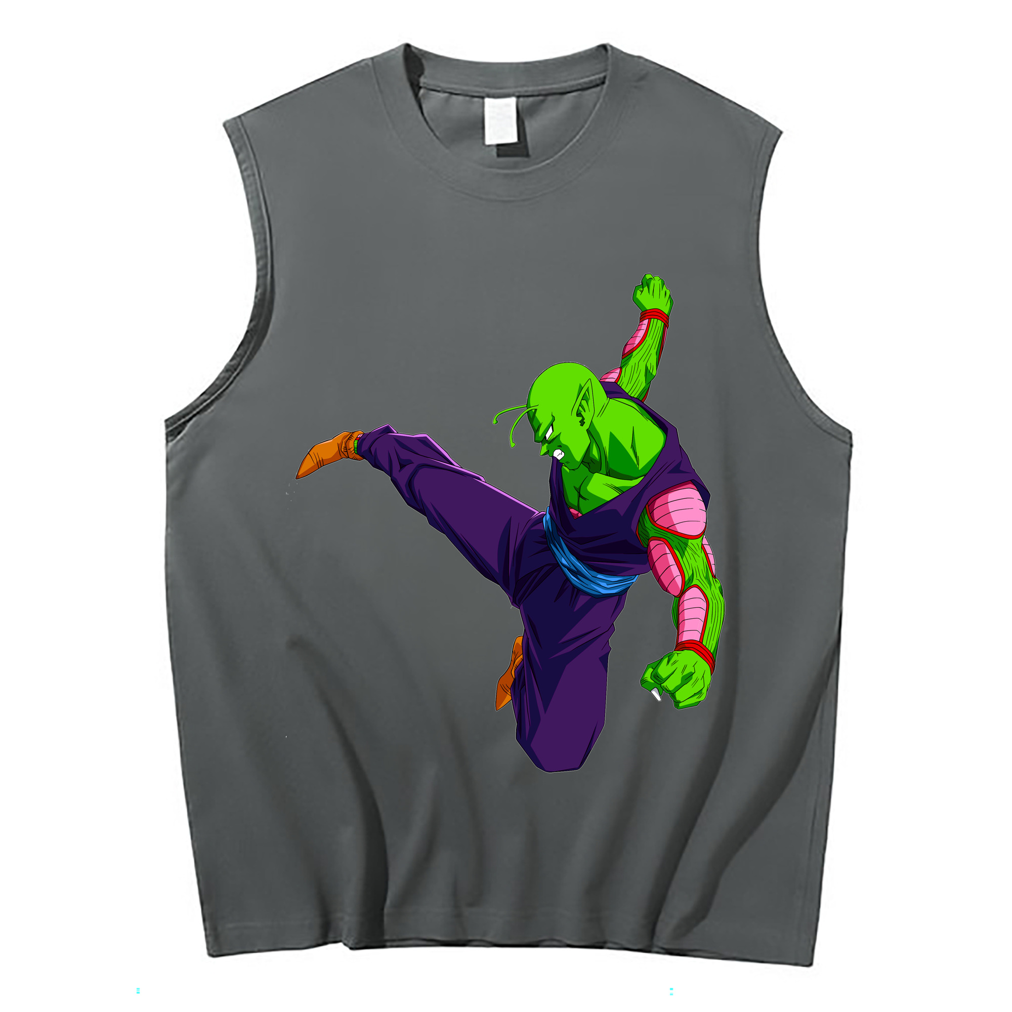 （画像用） ドラゴンボール ピッコロ DRAGON BALL Piccolo コットン100％タンクトップ（フロントプリント）